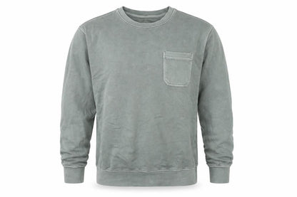 Mens UK Size S Marks and Spencer Green Pullover Sweatshirt
