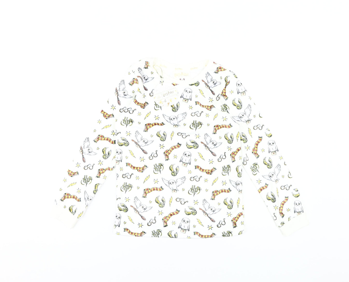 Harry Potter Boys White Magic Pyjama Top 8-9 Years