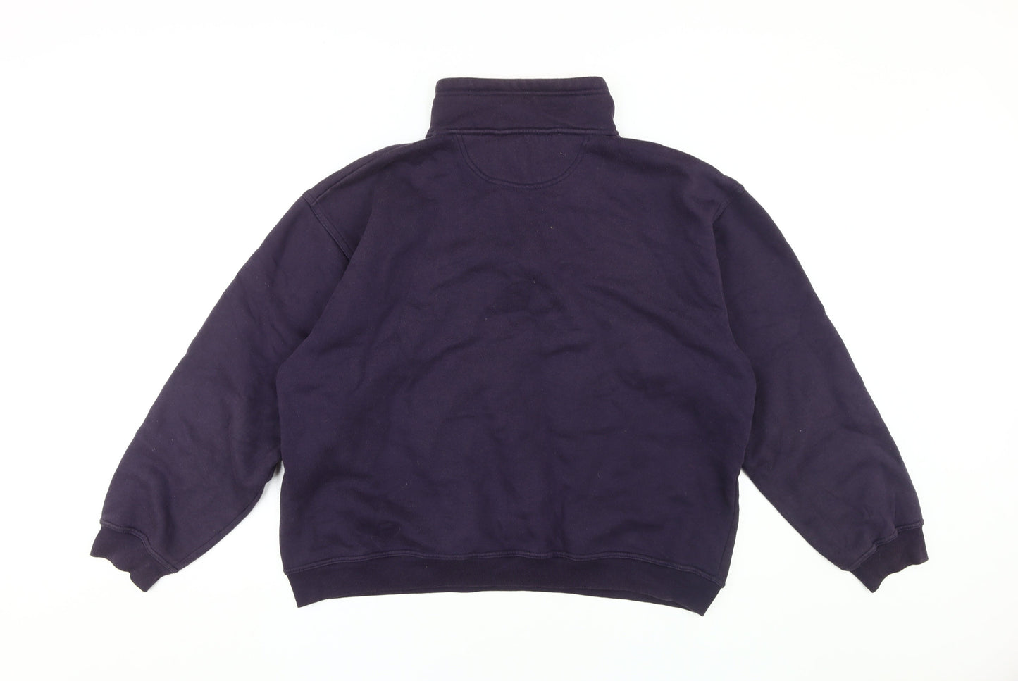 Berkertrex Men's Navy Large 1/4 Zip Sweatshirt