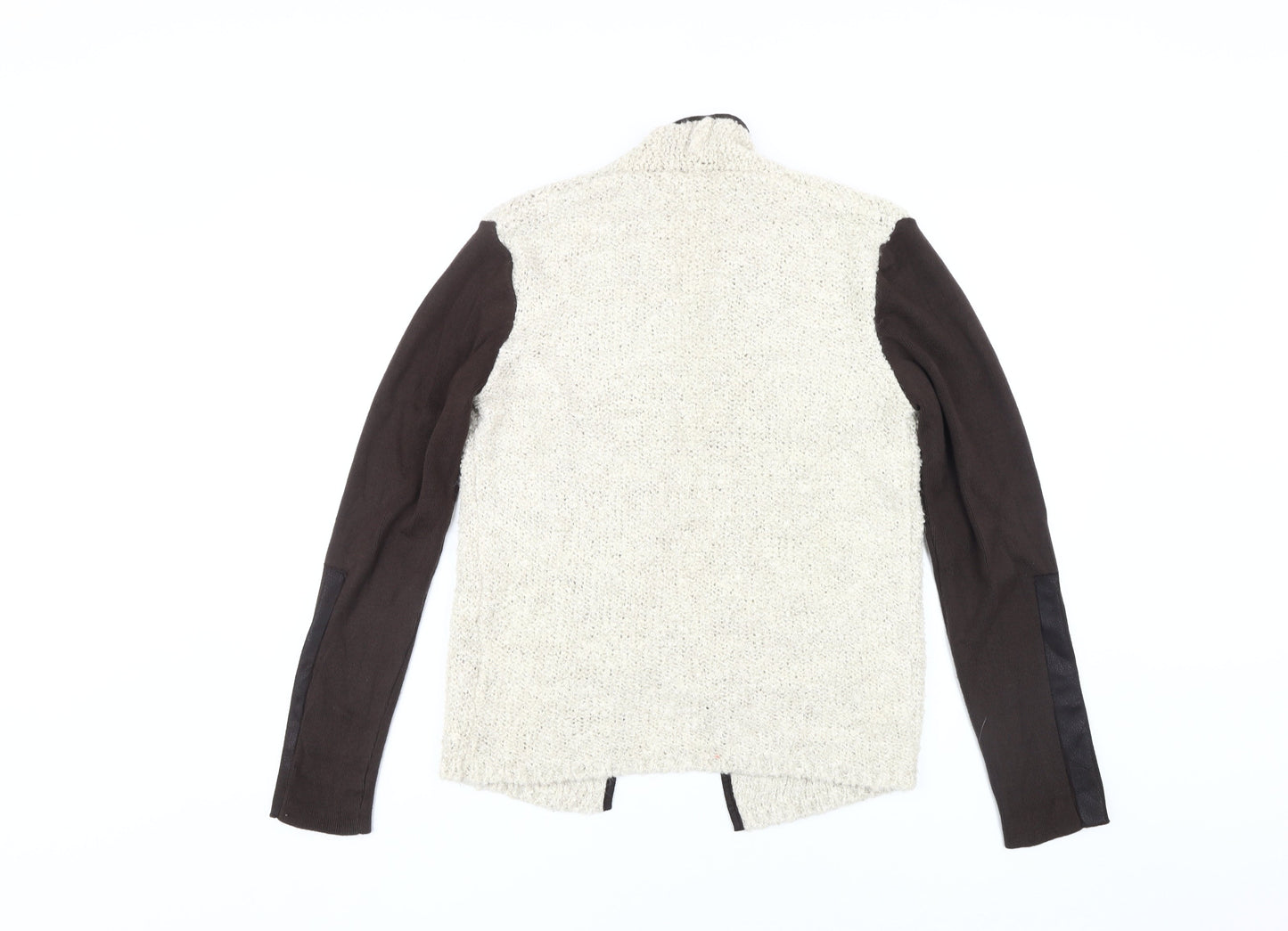 Miss Captain Women's Brown Cardigan - Size 6