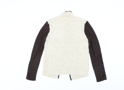 Miss Captain Women's Brown Cardigan - Size 6