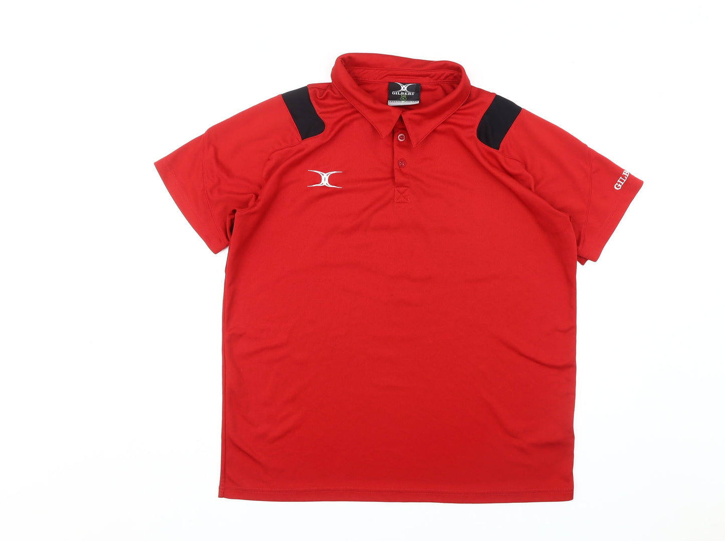 Gilbert Men's Red XL Polo - Sports Activewear