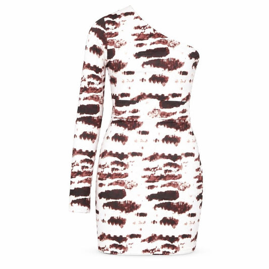 Front view of I Saw It First Women's 8 Multicoloured Bodycon Mini Dress