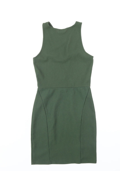 Miss Selfridge Green Petite Bodycon Dress