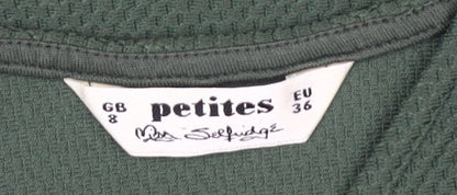 Miss Selfridge Green Petite Bodycon Dress