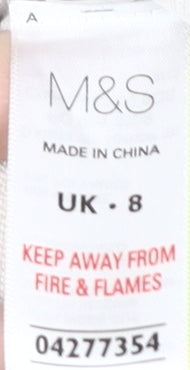 Womens UK Size 8 Marks and Spencer Ivory Cardigan Jumper