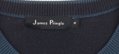 James Pringle Men's Blue Medium Pullover Jumper