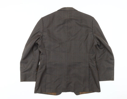 Mens UK Size 44 Magee Regular Brown Suit Jacket