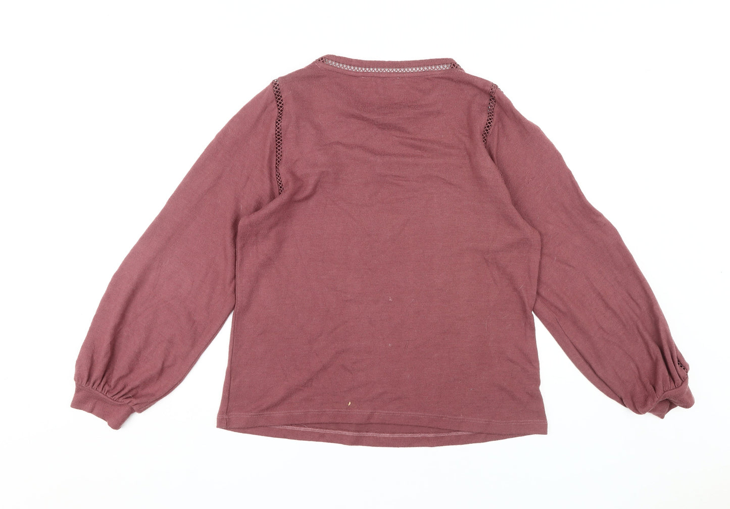 Womens UK Size 14 NEXT Purple Basic Blouse