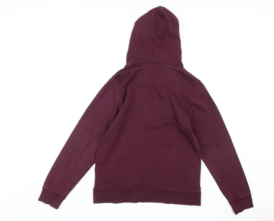 Mens UK Size M JACK & JONES Purple Pullover Hoodie