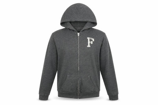 Womens UK Size M Abercrombie & Fitch Grey Full Zip Hoodie