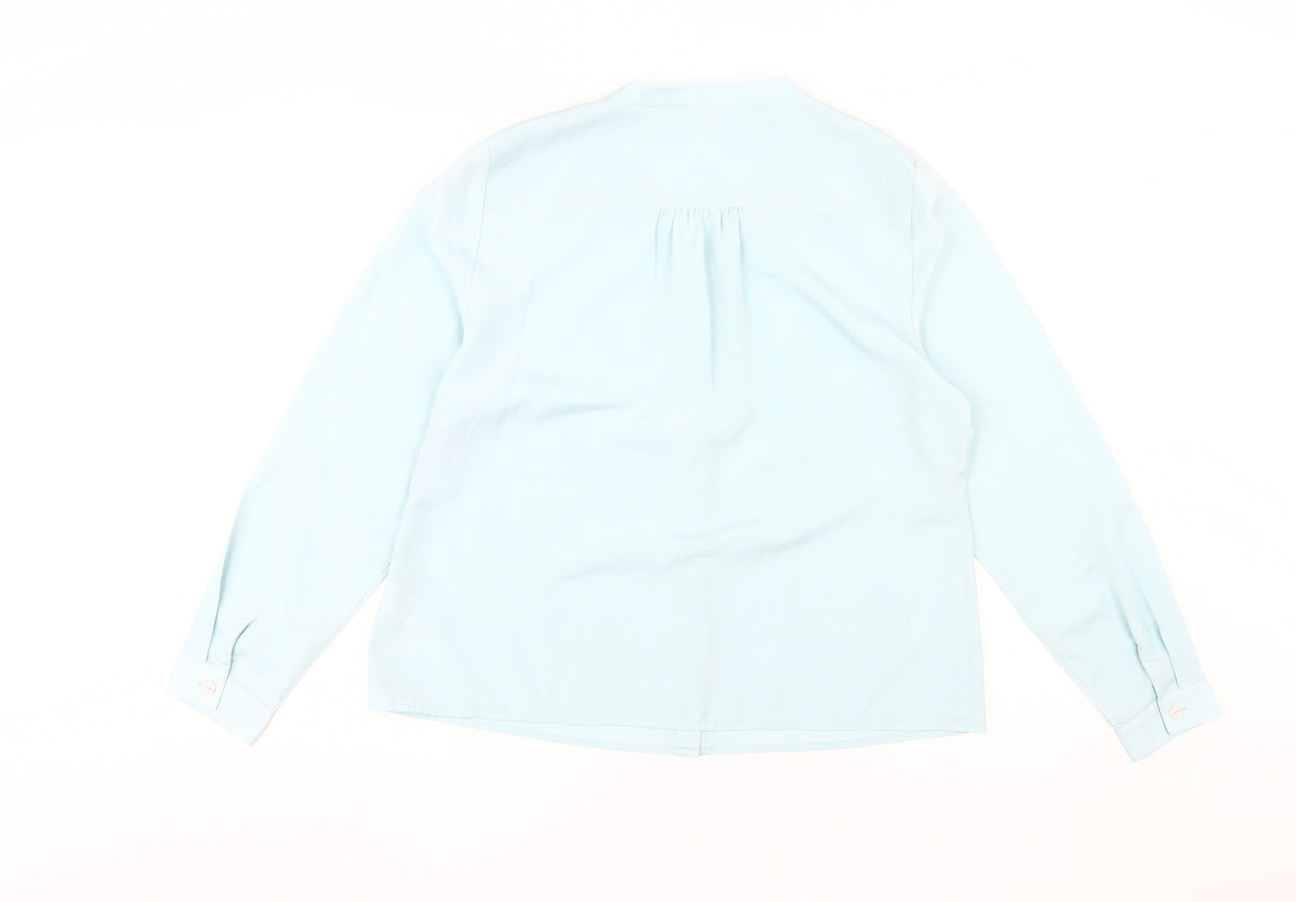 Womens UK Size 16 Eastex Blue  Blouse