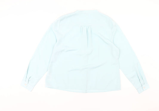 Womens UK Size 16 Eastex Blue  Blouse