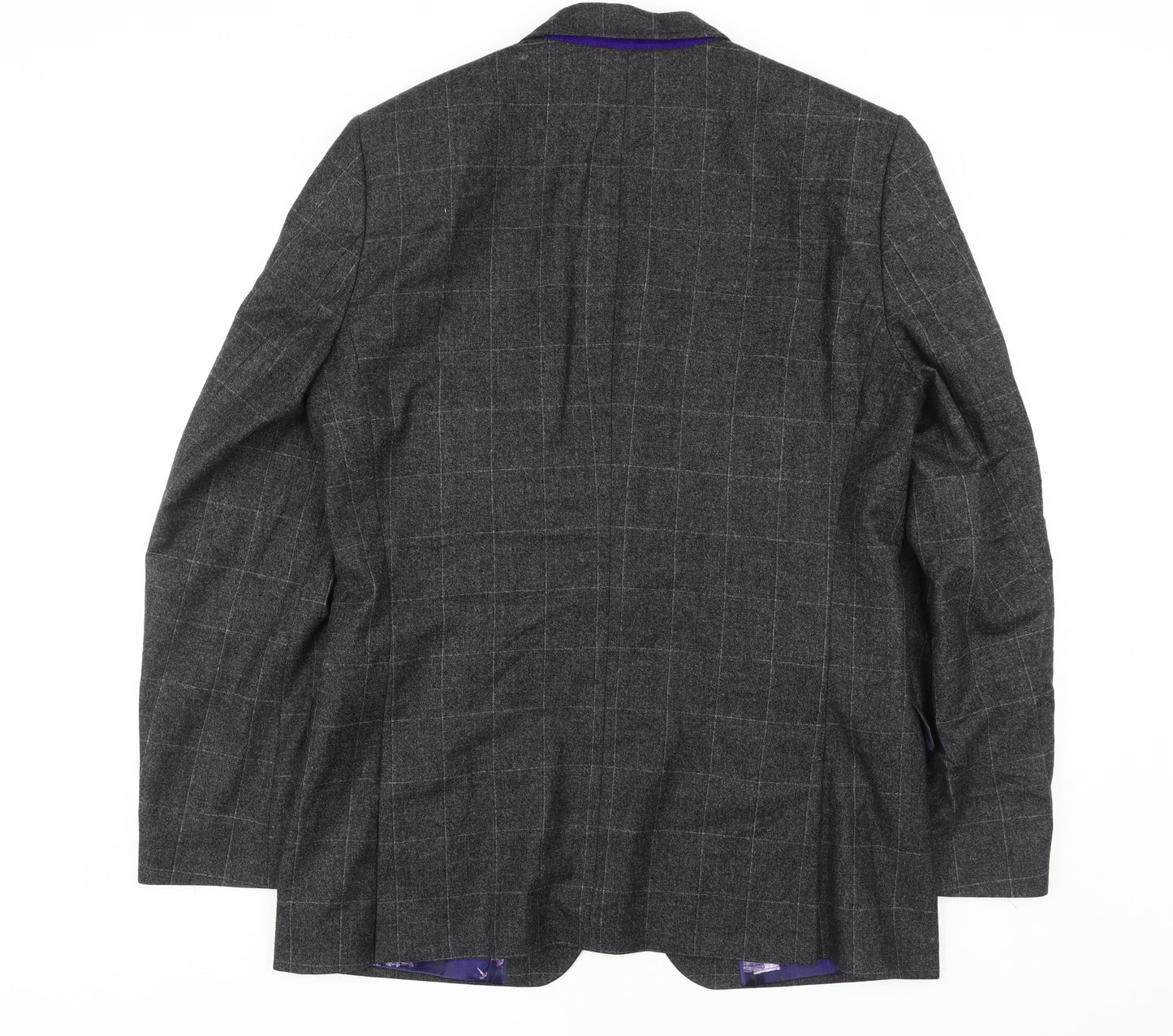 Mens UK Size 38 Ted Baker Regular Grey Suit Jacket