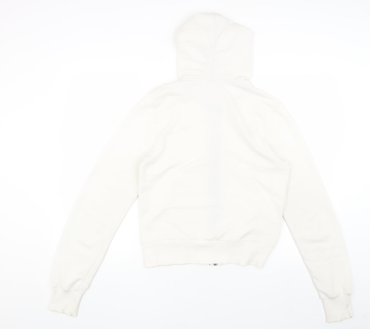 Puma Women's White Full Zip Hoodie Size 12