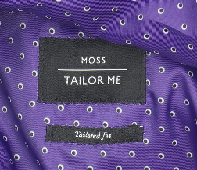 Mens UK Size 36 Moss Regular Grey Suit Jacket
