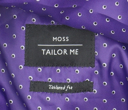 Mens UK Size 36 Moss Regular Grey Suit Jacket