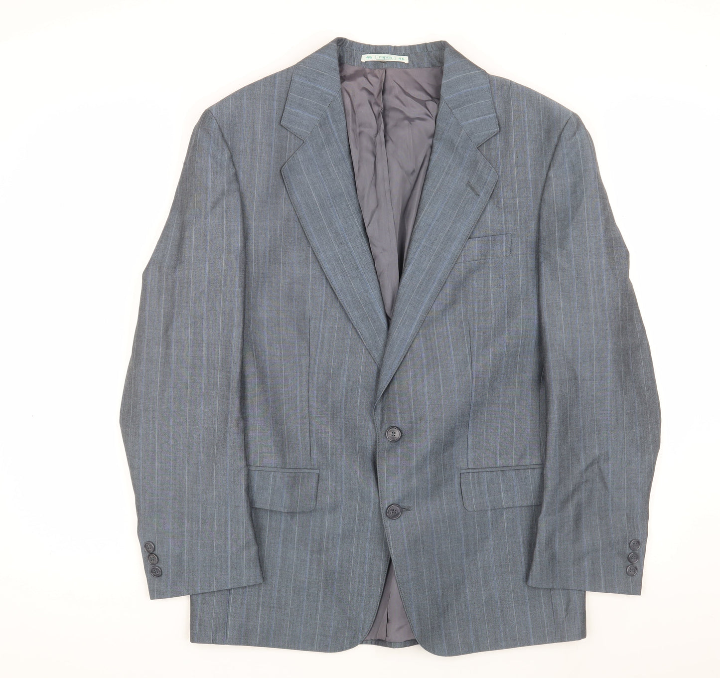 Mens UK Size 46 C&A Regular Grey Suit Jacket