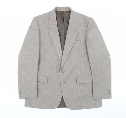 Mens UK Size 42 Canda Regular Grey Suit Jacket