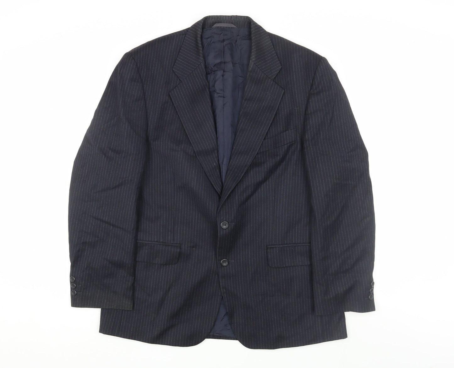 Mens UK Size 42 Burton Menswear Regular Blue Suit Jacket