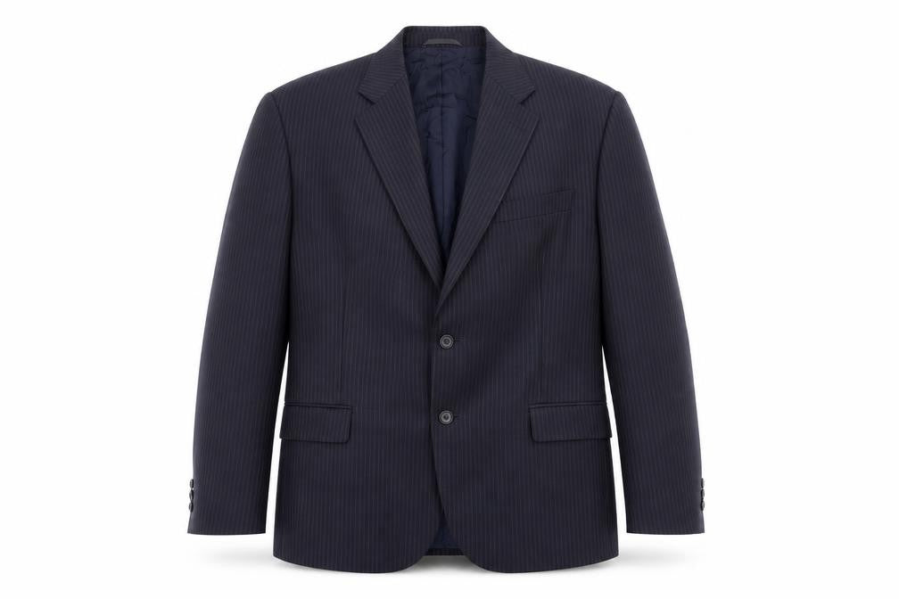 Mens UK Size 42 Burton Menswear Regular Blue Suit Jacket