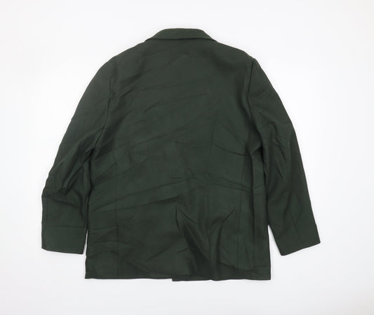 Eastex Women's Green Suit Jacket, Size 14, Regular Fit