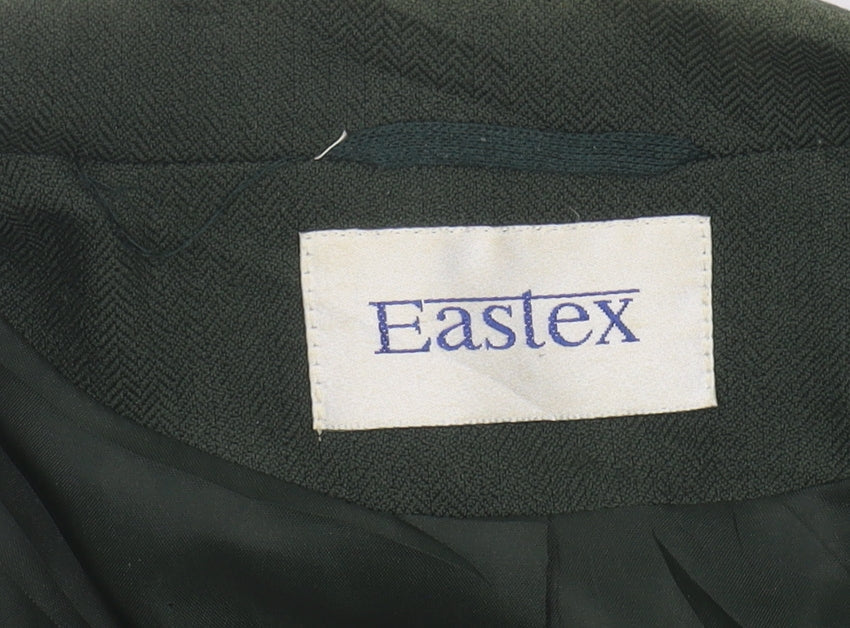 Eastex Women's Green Suit Jacket, Size 14, Regular Fit