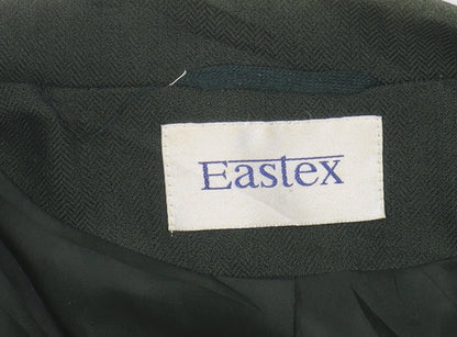 Eastex Women's Green Suit Jacket, Size 14, Regular Fit