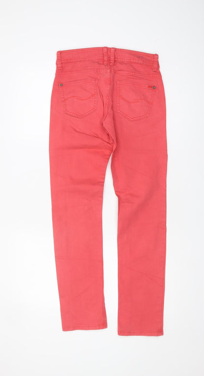 QS by s.Oliver Women's Red Slim Jeans Size 14