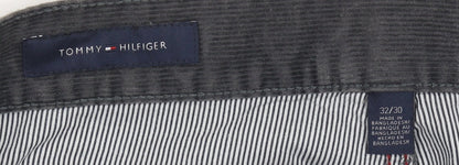 Tommy Hilfiger Men's Grey Corduroy Trousers Size 32