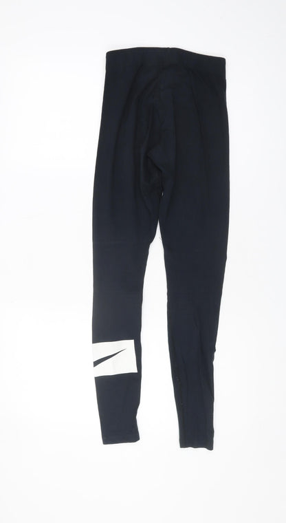 Womens UK Size XS Nike   Black Leggings