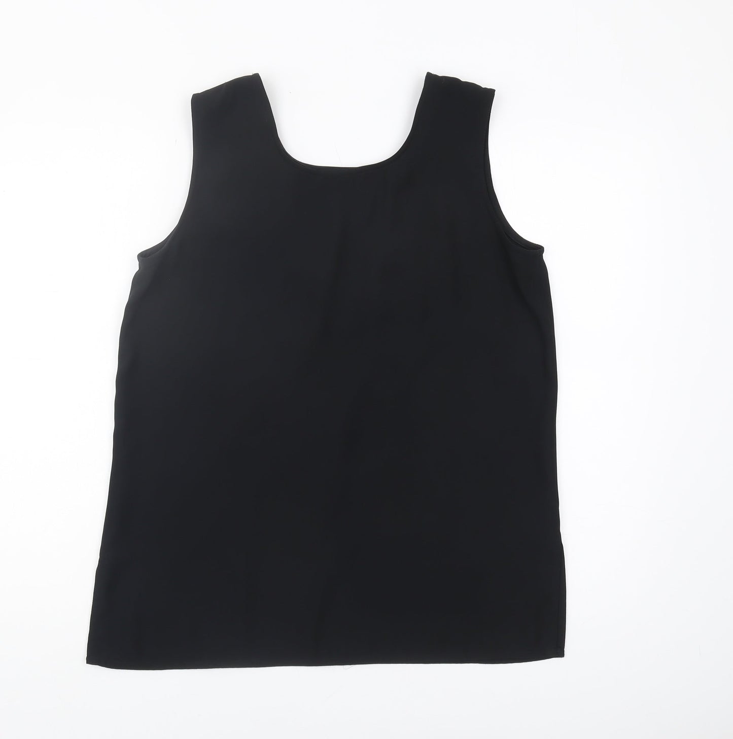 Womens UK Size 12 Windsmoor Black Basic Tank