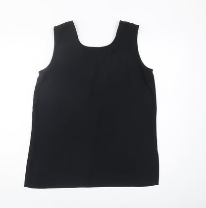Womens UK Size 12 Windsmoor Black Basic Tank