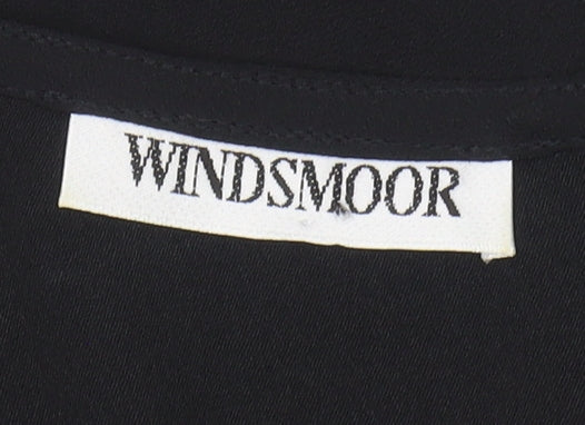 Womens UK Size 12 Windsmoor Black Basic Tank