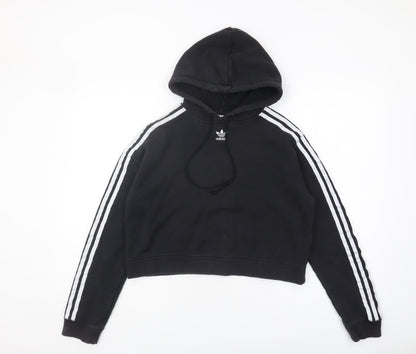 Adidas Women's Black XS Hoodie Pullover with Logo