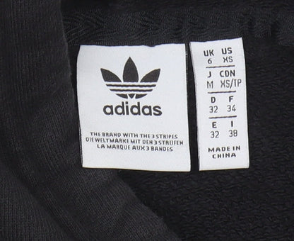 Adidas Women's Black XS Hoodie Pullover with Logo
