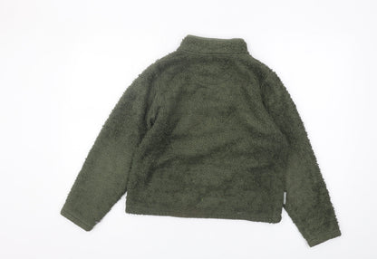 Peter Storm Boys Green Fleece Hoodie 13 Years