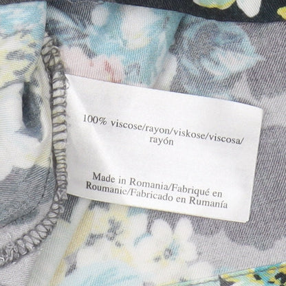 Laura Ashley Women's Floral Multicoloured A-Line Skirt