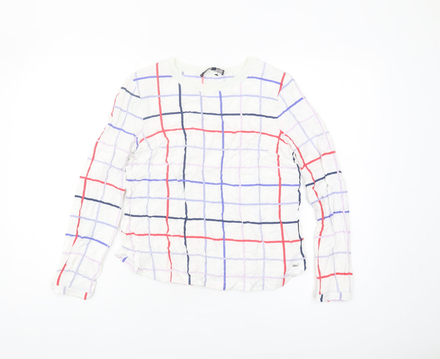 Womens UK Size 6 Tommy Hilfiger Multicoloured Basic T-Shirt