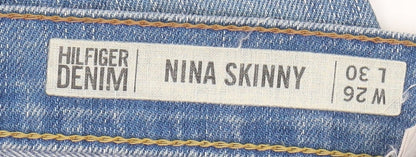 Hilfiger Denim Women's Blue Skinny Jeans Size 8