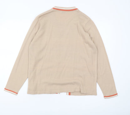 Womens UK Size M Honor Millburn Beige Cardigan Jumper