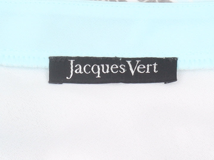 Womens UK Size 14 Jacques Vert Multicoloured Basic T-Shirt