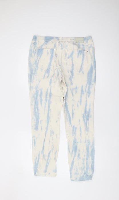 DKNY Women's Multicoloured Denim Jeans Size 10