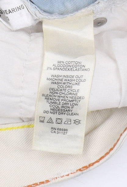 DKNY Women's Multicoloured Denim Jeans Size 10