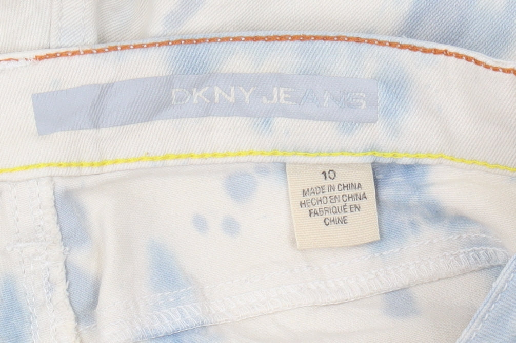 DKNY Women's Multicoloured Denim Jeans Size 10