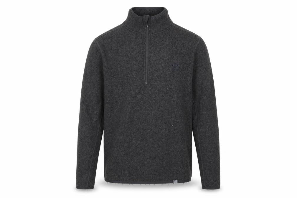 Mens UK Size S Karrimor Black 1/2 Zip Sweatshirt