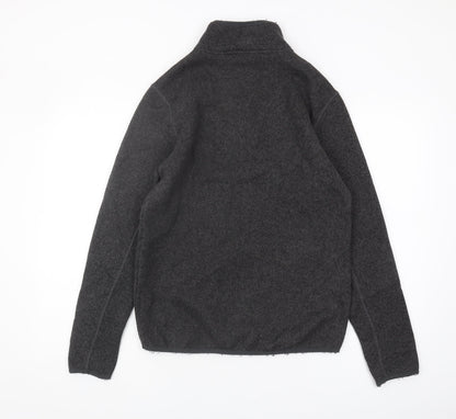 Mens UK Size S Karrimor Black 1/2 Zip Sweatshirt