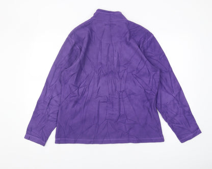 Regatta Women's Purple Fleece Pullover Sweatshirt Size 14
