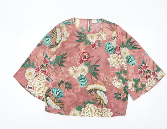 Jacqueline de Yong Women's Floral Blouse Size 10
