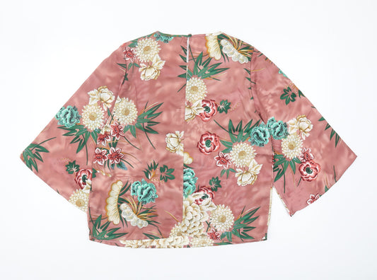 Jacqueline de Yong Women's Floral Blouse Size 10